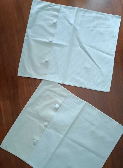 2 capas de almofadas