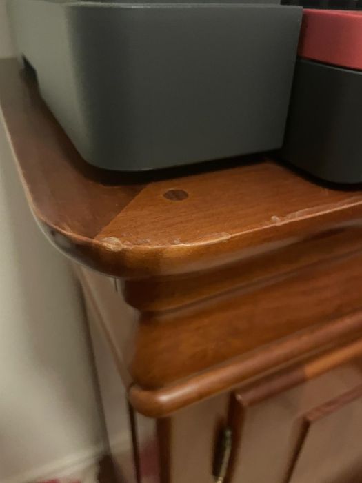 Sapateira de Madeira com gavetas