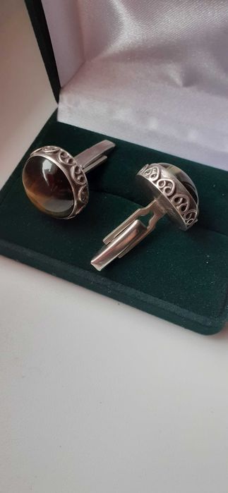 Spinki srebro 925 syg. MADE IN ISRAEL UNIKAT.