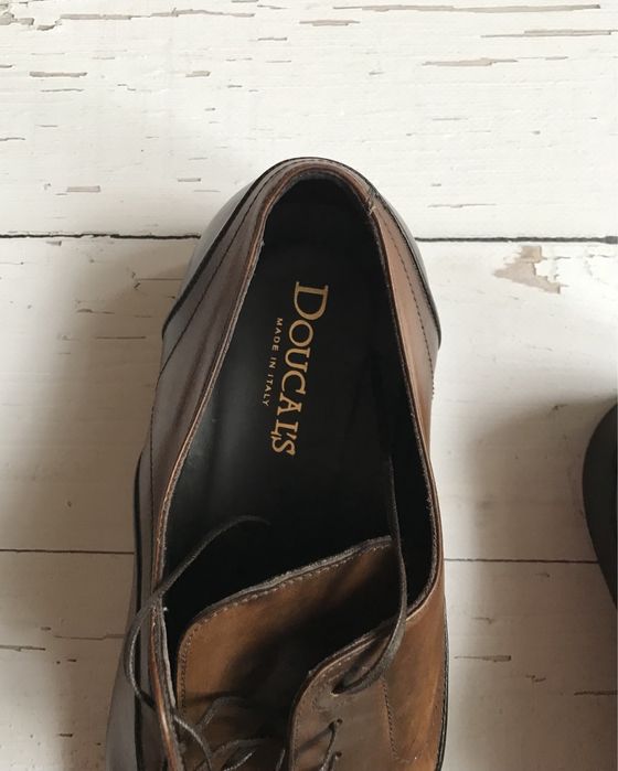 Eleganckie Buty Męskie Doucal’s Italia 45 Skóra Unikat Nowe !