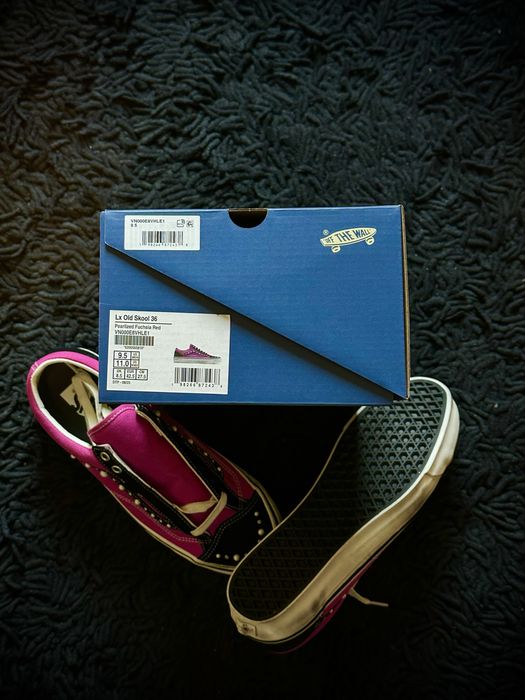 Vans Old Skool 36 LX Pearlized (Fuchsia Red)