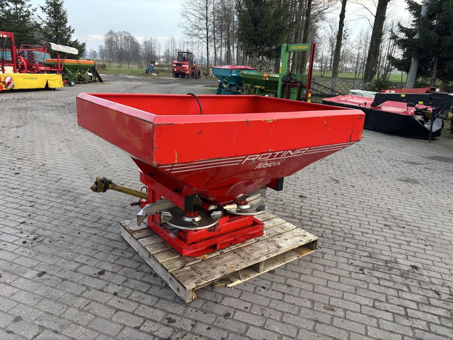 Rotina 1096 rozsiewacz nawozów Rauch kuhn siewka nawozu siewnik