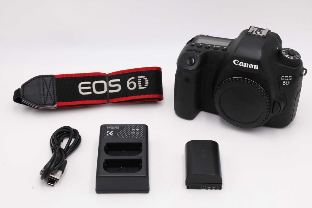 Canon EOS 6D przebieg 18 tys. lustrzanka