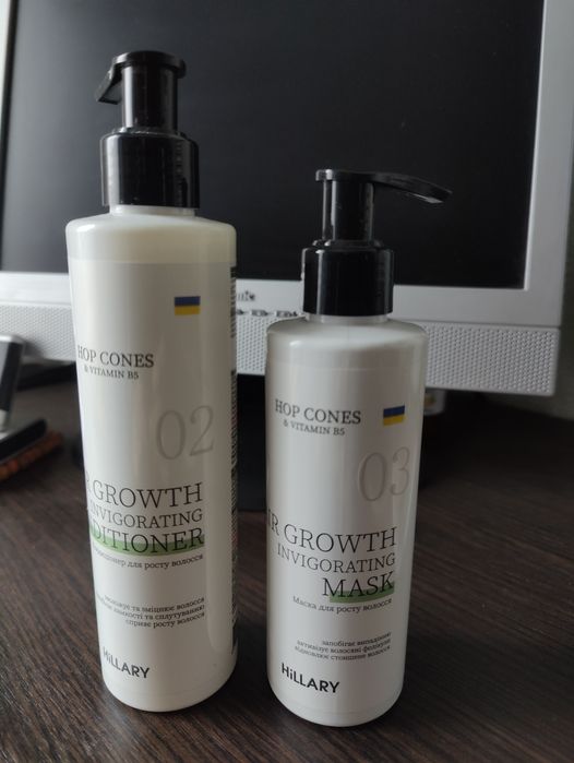 Кондиціонер для росту волосся Hillary Hop Cones & B5 Hair Growth