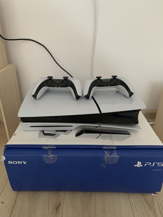 Playstation 5 Slim gwarancja 2 pady 2 gry