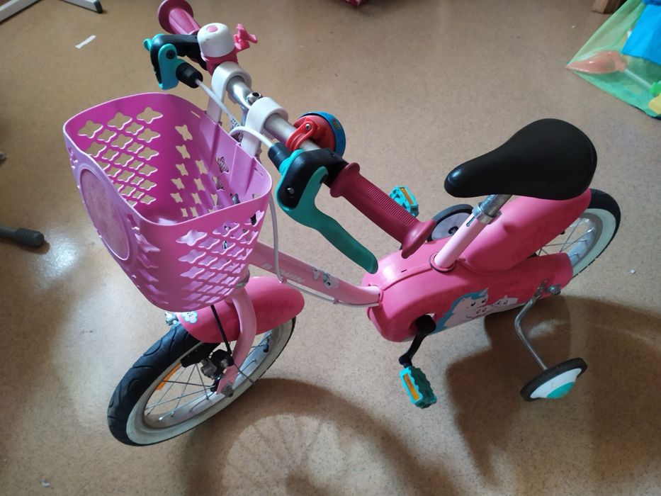 Rowerek dziecięcy 14 Btwin jednorożec Decathlon