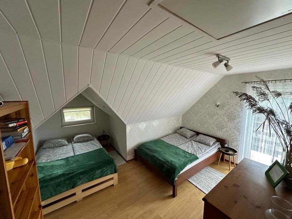 Domek na Kaszubach Wczasy Zdunowice , balia z jacuzzi+sauna