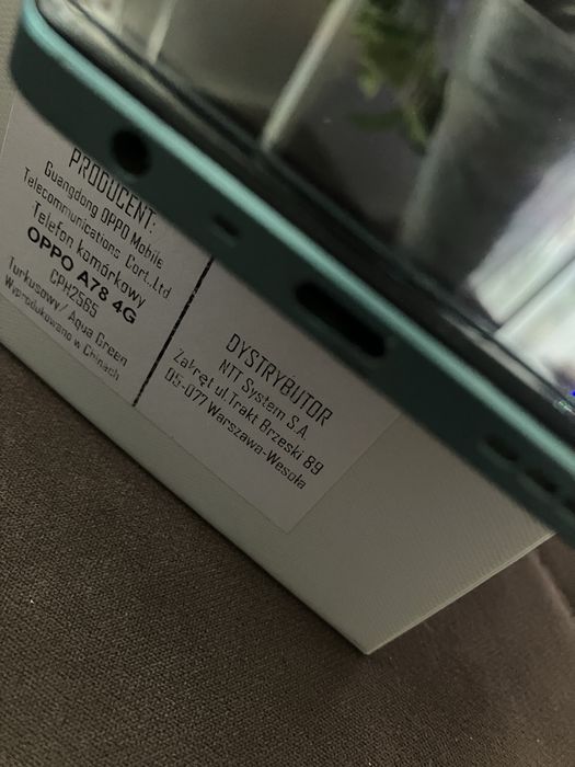 Smartfon OPPO A78 4G