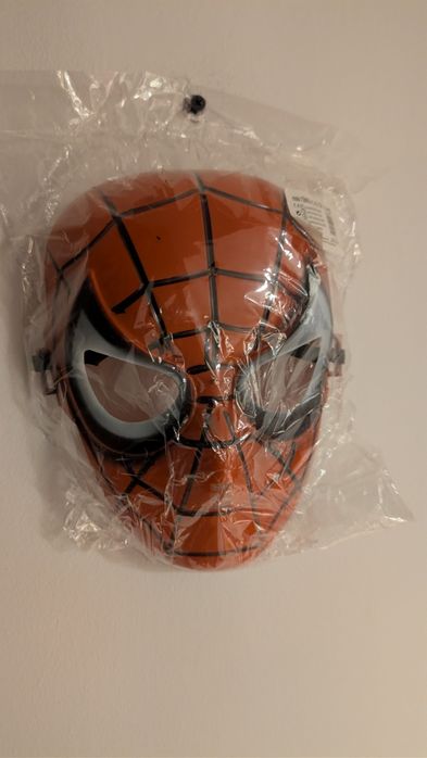 Maska Spiderman element przebrania na bal karnawałowy dla chłopca