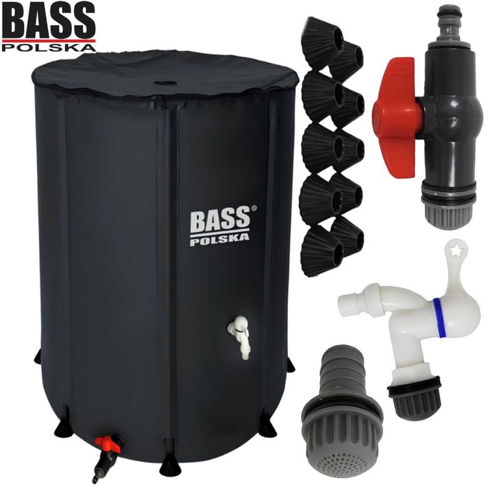 BASS POLSKA Składany Zbiornik Na Deszczówkę Wodę Beczka 750l BH79999