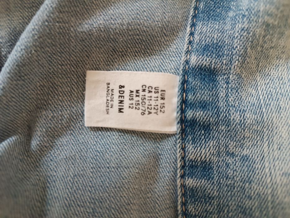 Jasna kurtka jeansowa H&M