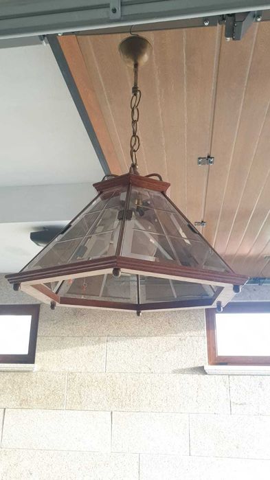 Candeeiro como novo com lâmpada