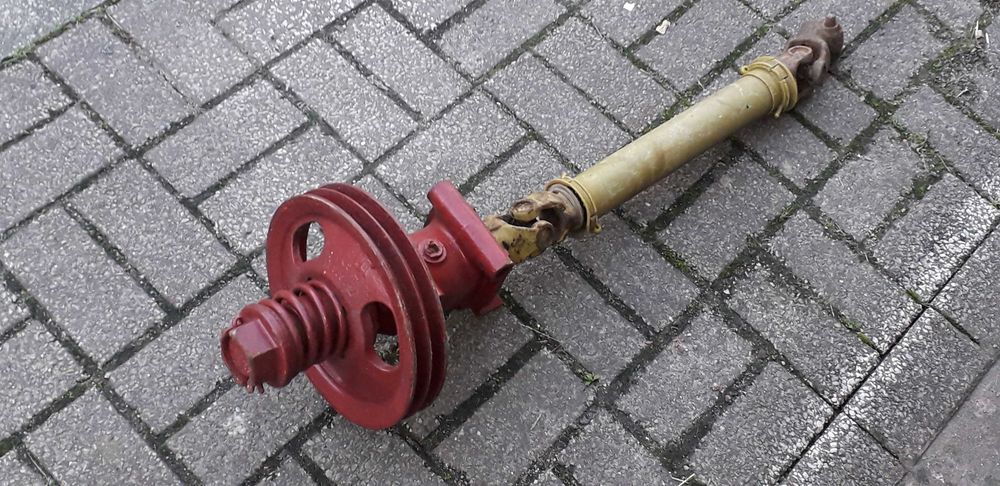 transmissao com polia e embraeagem