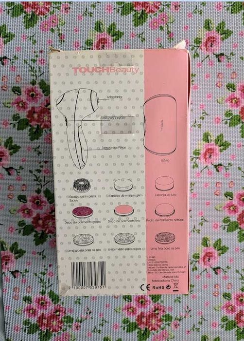 kit de Beleza e Limpeza Eléctrico 9 em 1 - Unhas e Pele - Novo