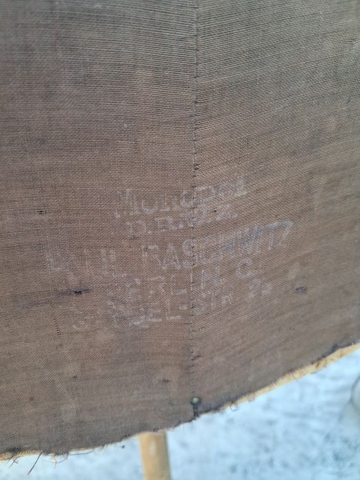 Sygnowany Manekin Krawiecki Bardzo Stary Antyk