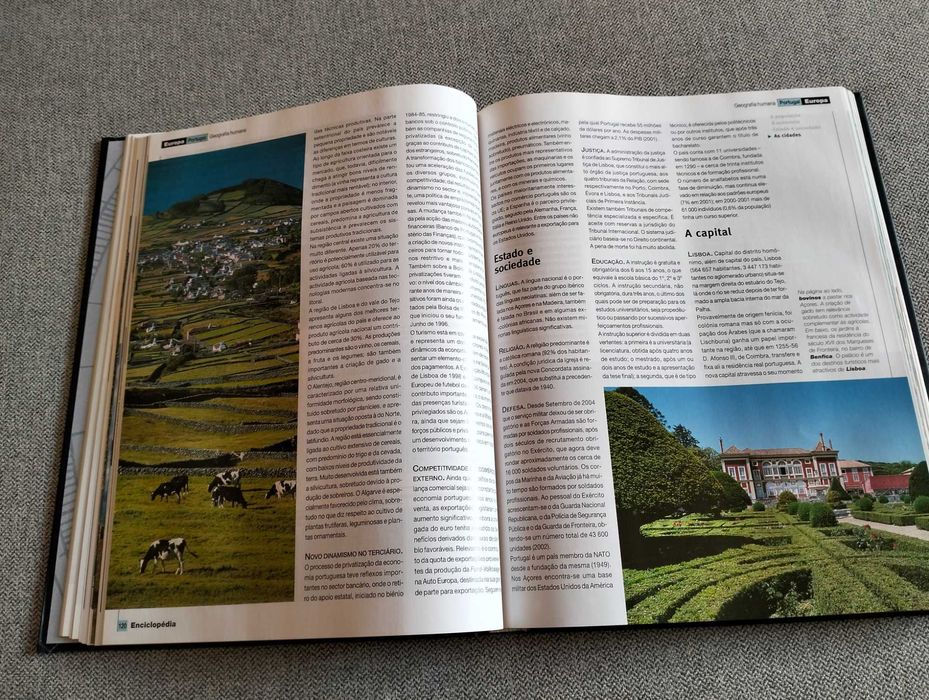 Livro "Geografia universal - Europa Ocidental"