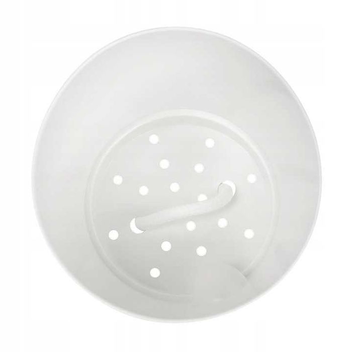 Doniczka biała z regulowanym nawadnianiem 8,2 cm zestaw 10