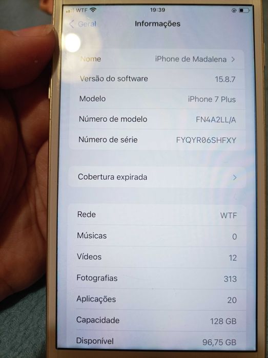 Iphone 7 plus 128gb
