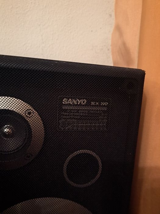 Móvel + Aparelhagem Stereo Sound System Sanyo