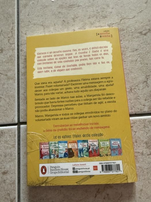 “Caixa da Gratidão” - Margarida Fonseca Santos