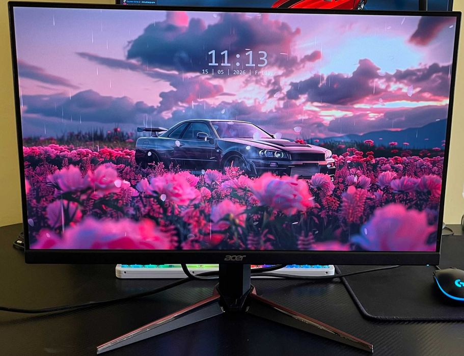 Monitor Acer VG240Y z ramieniem SPC Gear Atlas 100