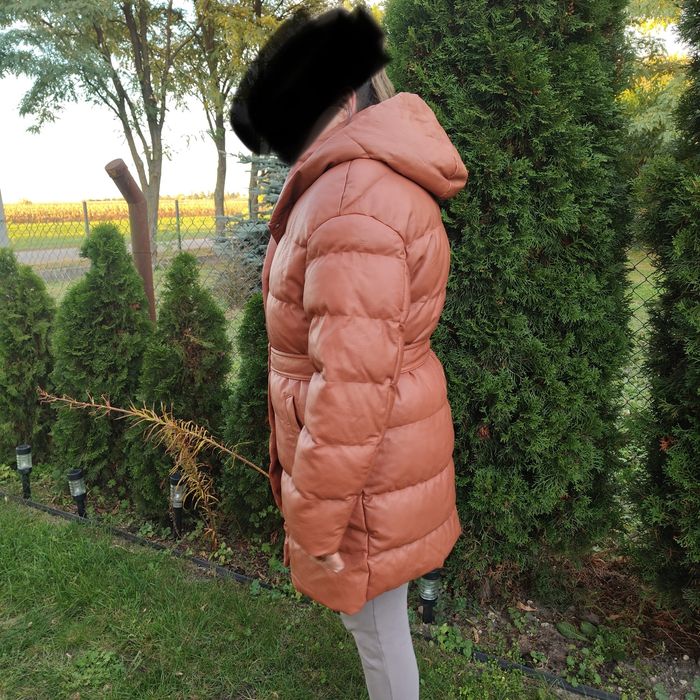 Kurtka 42 rainbow Bonprix XL ruda ceglana