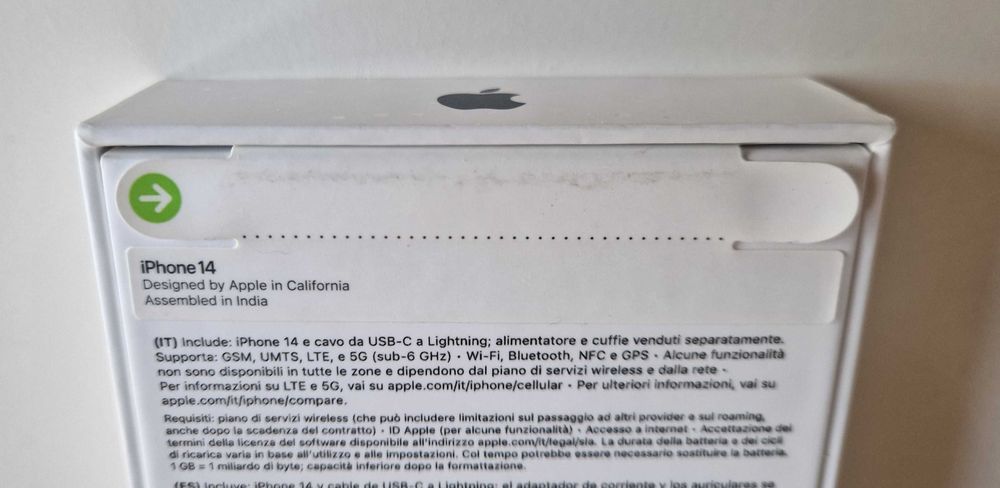 iPhone 14 – 256 GB – Midnight – nowy i zaplombowany