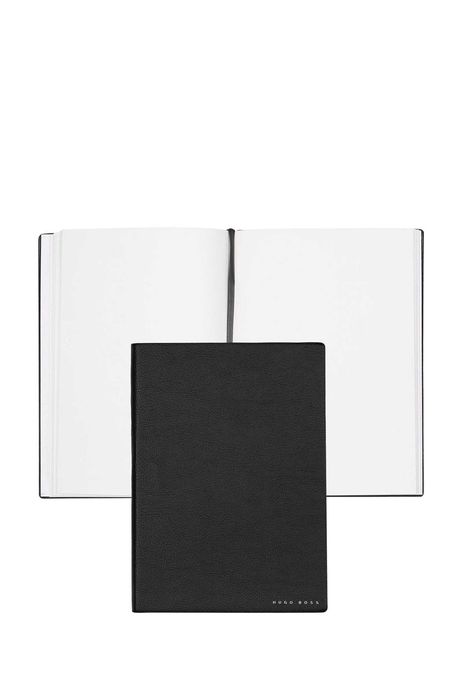 Moleskine Notatnik Hugo Boss A5 notepad in black faux leather