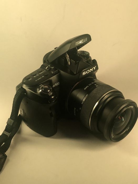 Sony α500 + Sony 18-55mm + torba + akcesoria