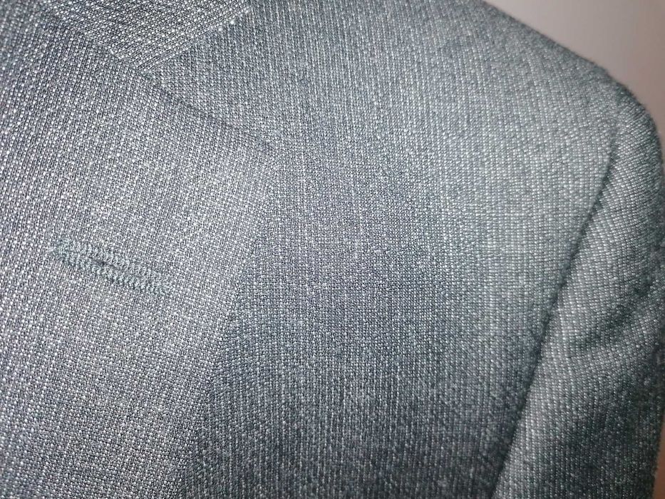 Blazer Cinzento Hugo Boss Lã e Cashmere 50 Perfeito