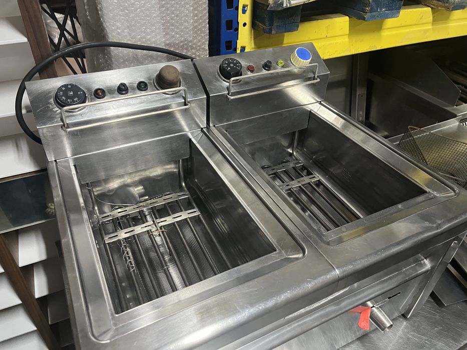 Fritadeira Dupla 10Lt + 10Lt STILFER monofásica