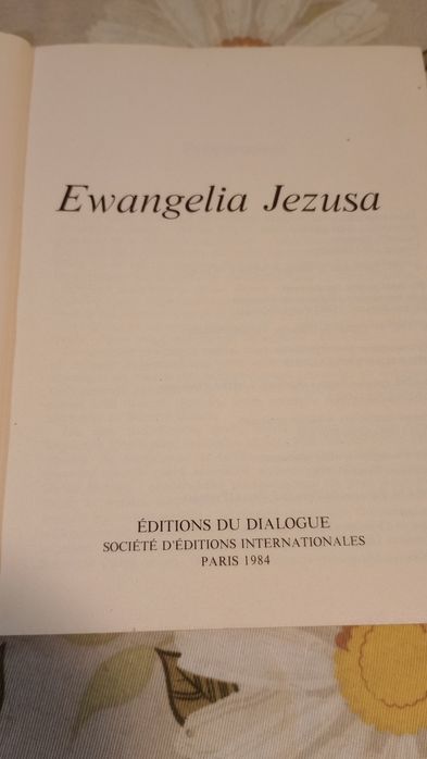 Ewangelia Jezusa.
