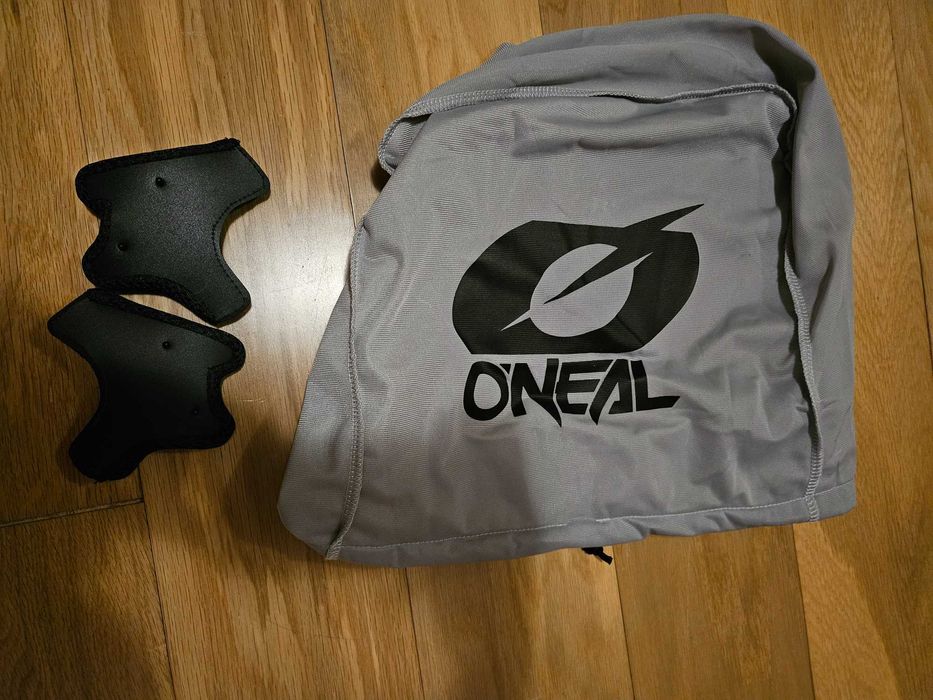 capacete e óculos mtb o'neal