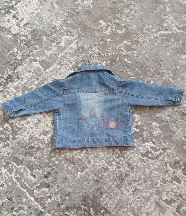 Куртка джинсова для дівчинки