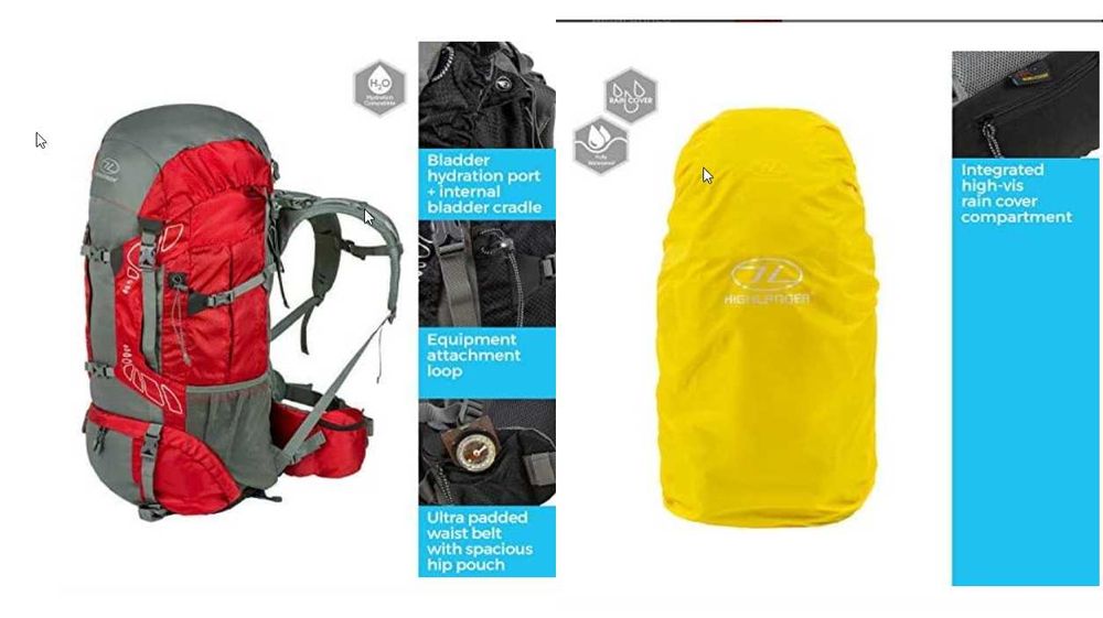 Mochila de Trecking 65 L