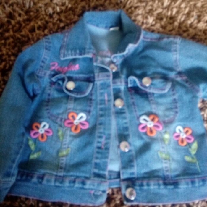Kurteczka jeans...