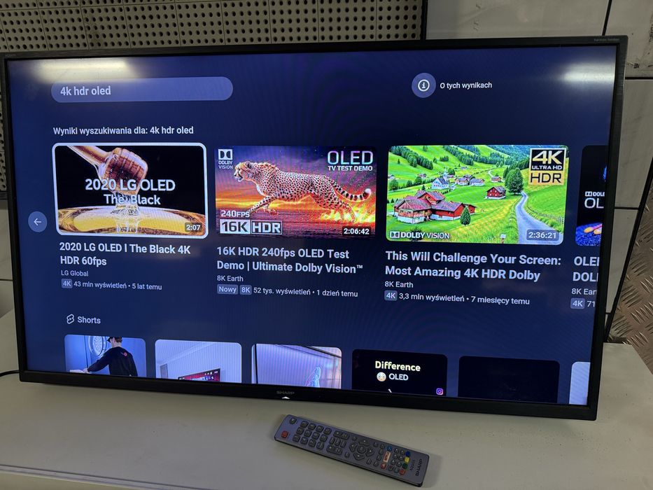 Telewizor SHARP 40 Smart TV tanio