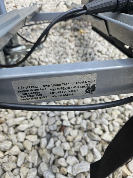 Bagażnik rowerowy na haka