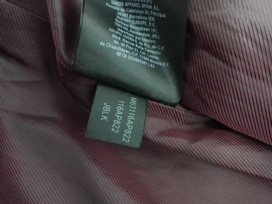 Куртка косуха Guess XS размер велюровая