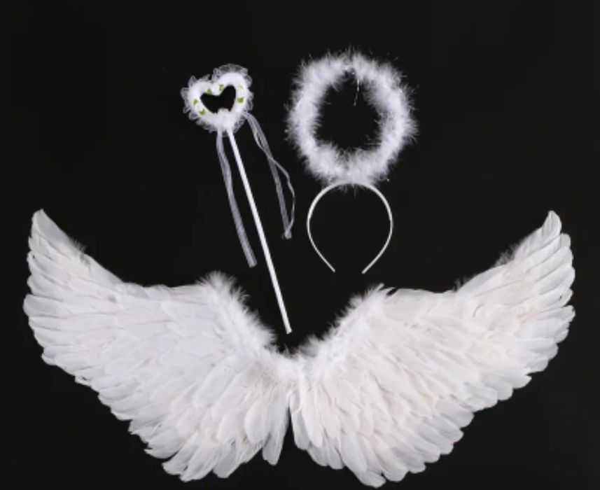 Костюм янгола крила німб чарівна паличка ангел