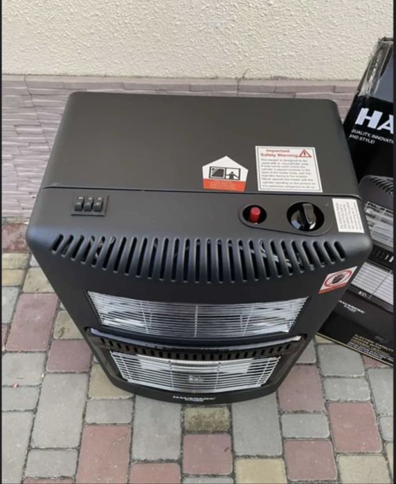 Газовий обігрівач / Hausberg 1020/ 2в1 газ/електро/