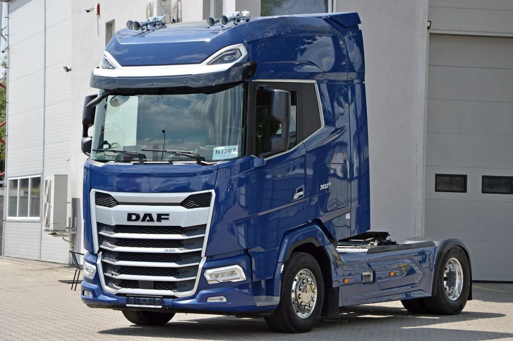 DAF XG+ 530 / ZF INTARDER / BLENDA / KLIMA POST. / MIĘDZYOSIE / FULL LED / ALUFELGI /  Baki 1330 L / Nawigacja / Bezwypadkowy / Obracany Fotel / Piękny