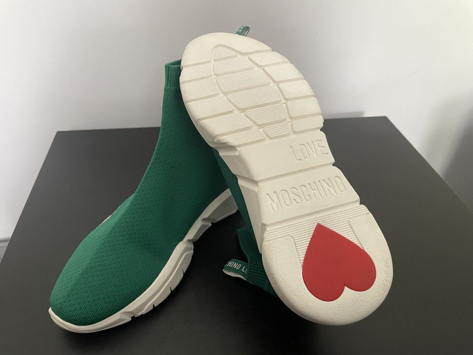 Sneakersy damskie LOVE MOSCHINO