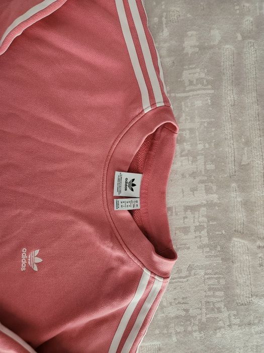 рожевий світшот адідас