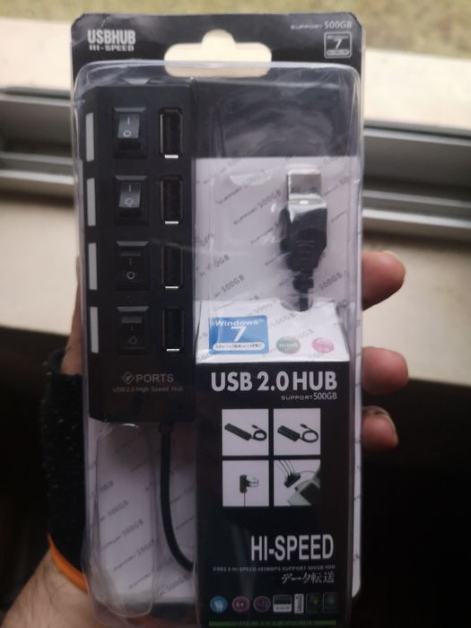 Portas 4 USB Novo