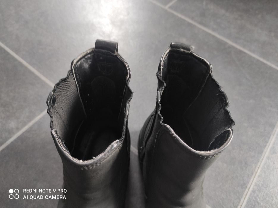 Clarks __ botki damskie klasyczne khaki