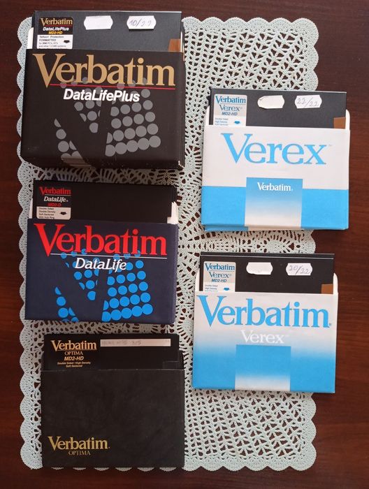 Dyskietki 5,25 cala Verbatim