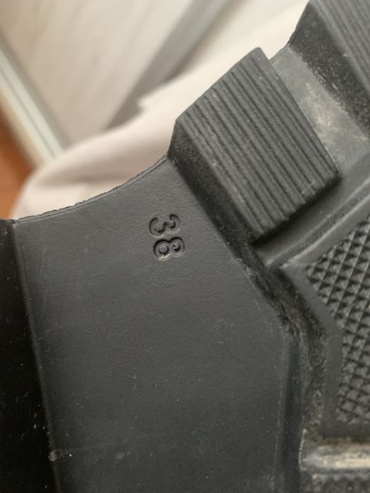 Зимові черевики, шкіра, замш