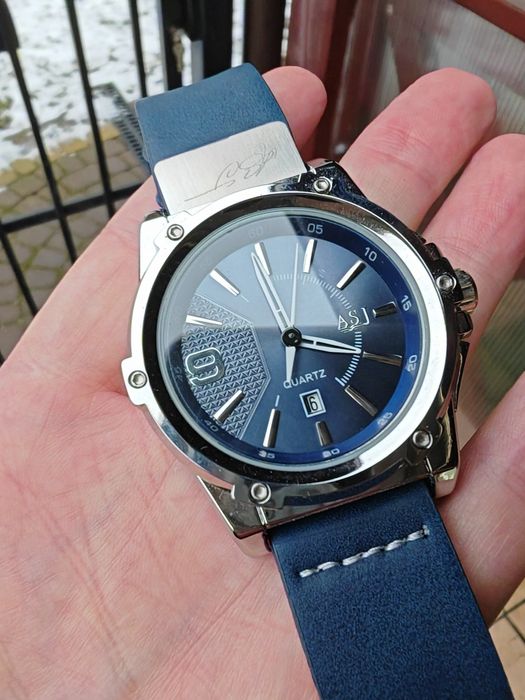 Zegarek ASJ niebieski