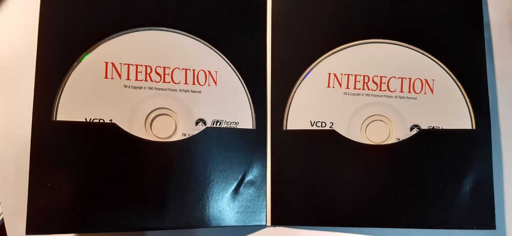 Intersection, film 2 x vcd  na rozstaju